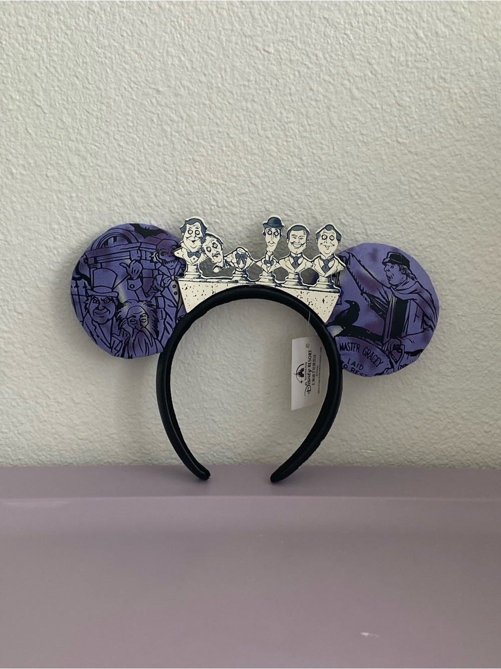 Disney Purple Haunted Mansion Ears